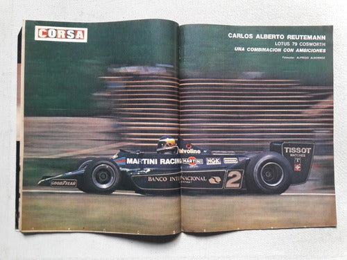 Revista Corsa Nº 662 Febrero 1979 Lamina Reutemann Lotus 79 5