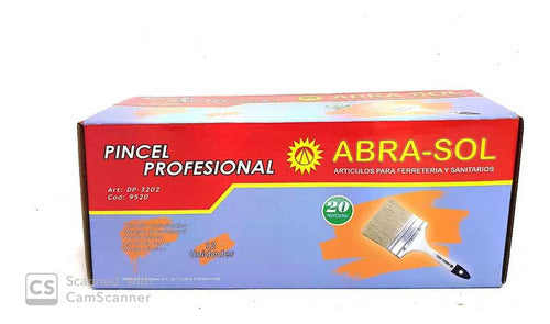 Abra-Sol Professional Brushes Virola 1 Number 20 X12 Units 1