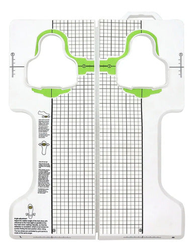 Gabarito Ajuste Ergonomico De Taco Taquinho Keo Rc7 Bikefit 0