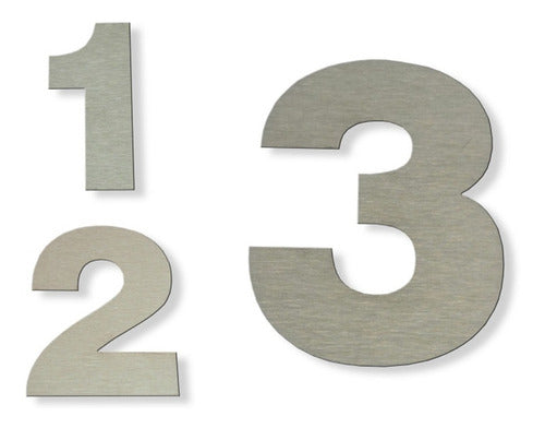 Radem Numbers Door Address House Front Stainless Steel 2