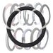 ERN Universal Steering Wheel Cover Unique Design for Car 38 / 37cm 0