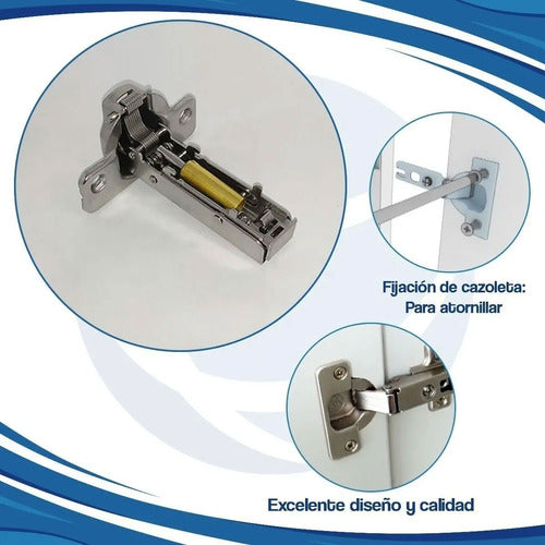 Cima Soft-Close Hinge Box 35mm Right Angle 100 Units 5