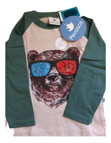 Pecosos Original Bear T-Shirt for Kids 0