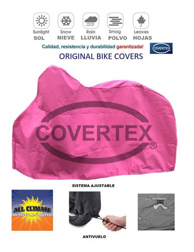 Covertex Premium Bicycle Cover - Pink 1