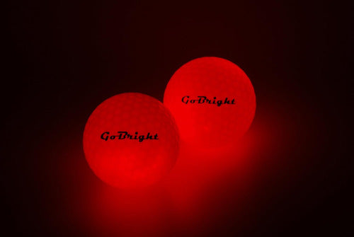 Gobright Bolas De Golf Red Led Light Up 1