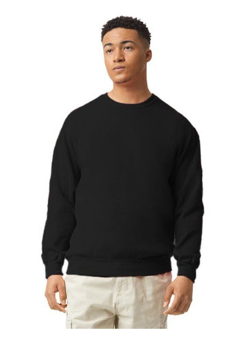 Mood Factory Round Neck Fleece Pullover for Men and Women 0