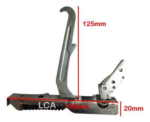 Bisagra Para Puerta De Horno 160 X 20 Mm 1