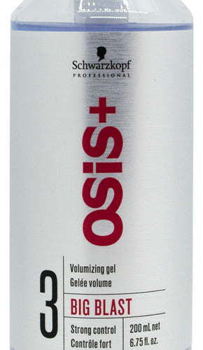 Schwarzkopf Osis+ Big Blast Gel Volumen Fijacion Fuerte 200ml 1