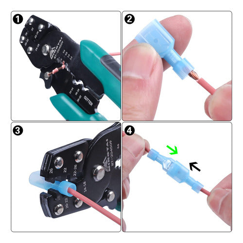 Conectores De Pala Xhf De Desconexin, Terminales De Nailon C 3