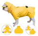 Poncho Ao Ar Livre Transparente Com Capa De Chuva Poncho Dog 0