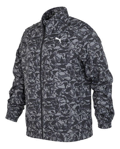 Puma Training Woven Aop Black Jacket Solo Deportes 0