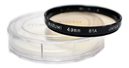 Marumi 49mm Filters 80A - 80B - 81A - F DL - Morón 2
