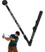 Entrenador De Swing De Golf Plegable Portatil Derecha Negro 0