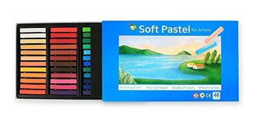 Ha Shi Soft Chalk Long Pastels - 48 Colors 1