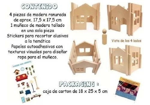 ÉD+ Mi Casita Para Construir Y Jugar Didáctico Motricidad 1