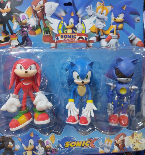 Generic Sonic Boom Action Figures Set X3 Various Characters 1