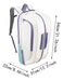 Mochila De Badminton Mochila Multifuncional Alças De Branco 1