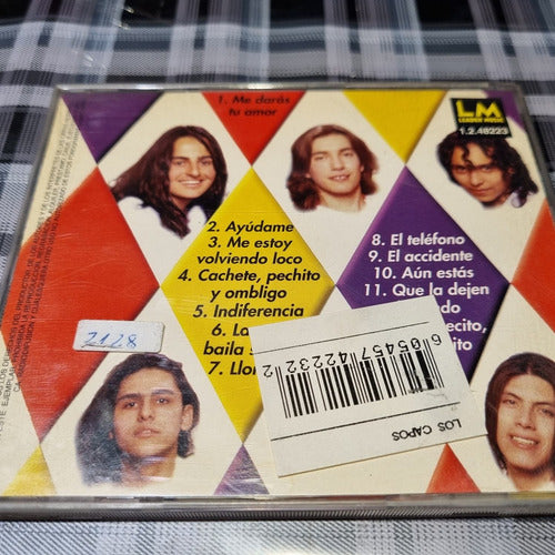 Los Capos - Me Darás Tu Amor - Cd Cumbia 90 Original Impecab 1