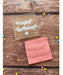 Acrylic Texturizing Stamp Happy Birthday with Star 2