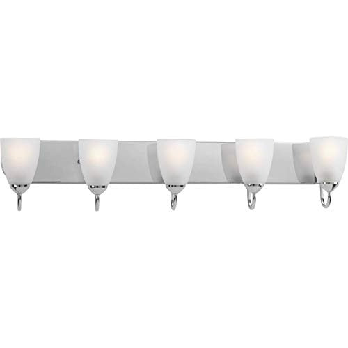 Progress Lighting P2713 Bathroom Vanity Light with 5 Lamps 0