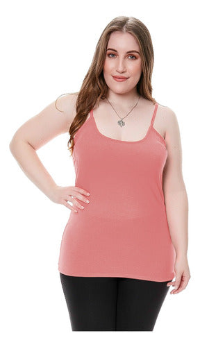 Sleeveless Modal Lycra Tank Top XL-XXXL Various Colors 79