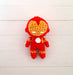 Muñeco Iron Man Amigurumi Tejido - Pipelino 3