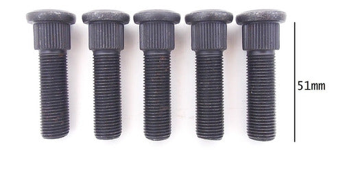 Ford F100 Ika - 10 Wheel Bolts 1/2NF Long 50mm + Nuts 3