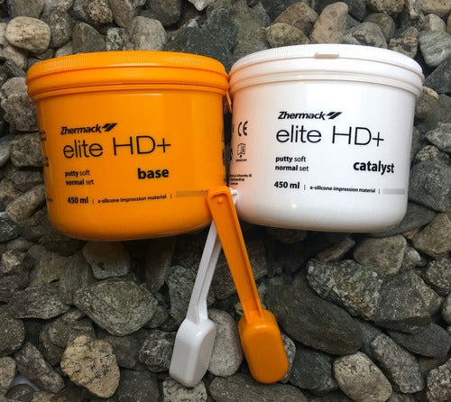 Zhermack Elite HD+ Putty Soft Normal Silicone 1800ml 3