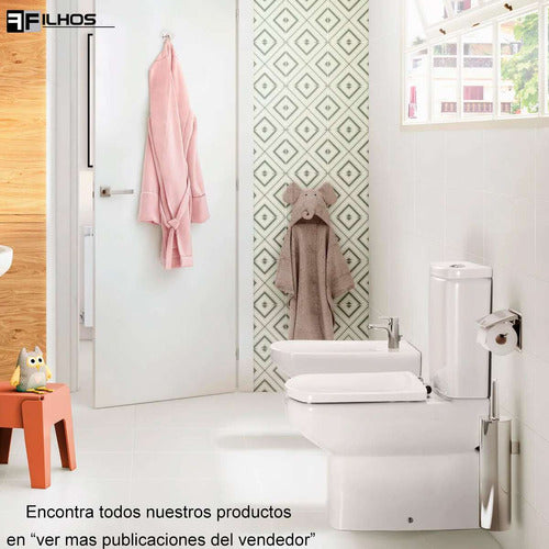 Aqualaf ITATI CRUZ Ceramic Bathroom Faucet Set for Washbasin and Bidet 3