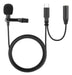 GDW Lapel Microphone for Mobile Phones with Return Hands-Free Connector C 3