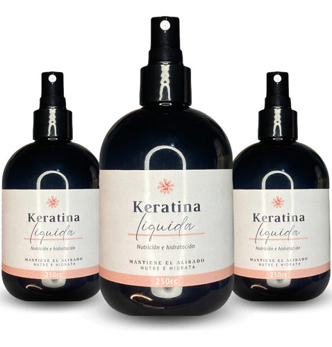 Keratina Liquida Sin Formol X250 Cc - Nutre E Hidrata 4