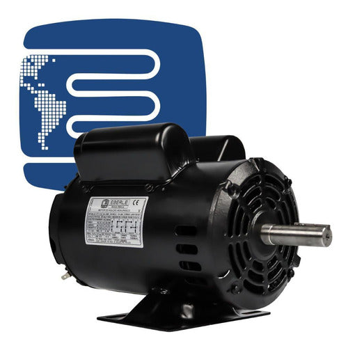 Motor Elétrico 1cv Monofásico Para Betoneira 200 Litros 0