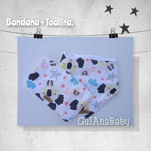 GuiAna Bandanas With Cotton Towel X10 6