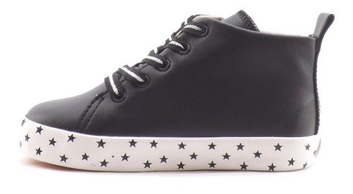 Grims Bari High-Top Sneakers for Girls - Stars Czapa 2