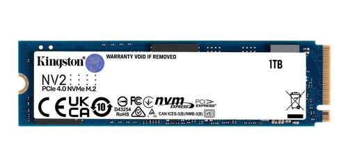 Kingston NV2 SSD NVMe 1TB SNV2S/1000G 1