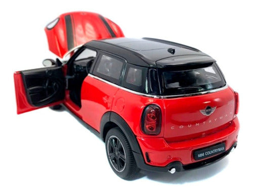 Miniatura Mini Cooper S Countryman Vermelho Rastar 1/24 7