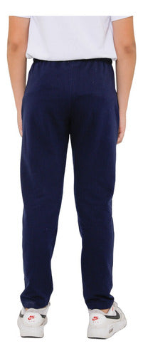 Clothing Basics Collegiate Rustico Cotton Jogging Pants - Blue 1