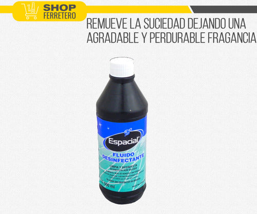 Espacial Disinfectant Fluid Deodorizer Cleaner 500 mL 5