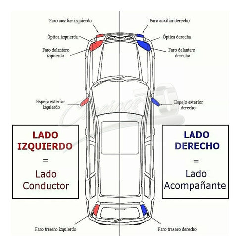 Tapa Espejo Peugeot 2008 2019 2020 2021 Izquierdo 3