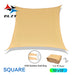 Impocar SA High-Quality Square Shade Canopy 5x5 UV Filter 98% 3