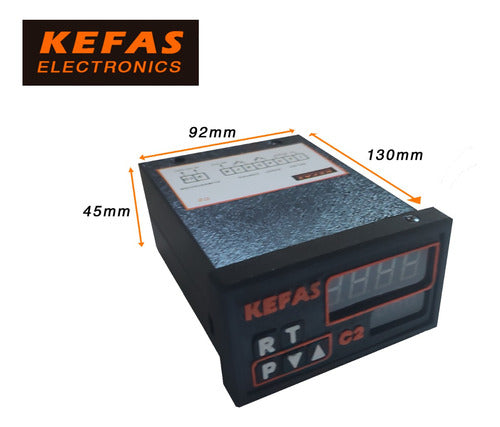 Programmable Digital Counter 220v by Kefas Electronics C2 Horizontal 1