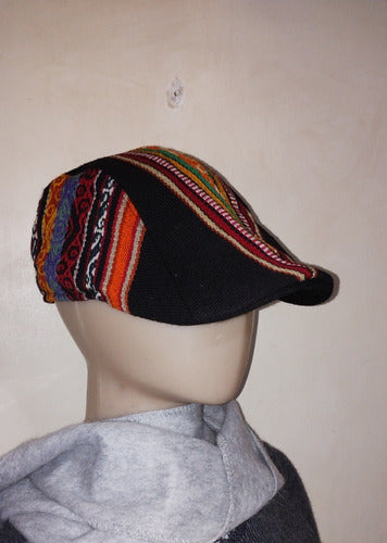 Barro Cocido Boina Gorra Visera Sombrero De Aguayo Manta De Telar Alpaca 4