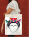 Complete Embroidery Tote Bag Kit with Needle and Hoop 4