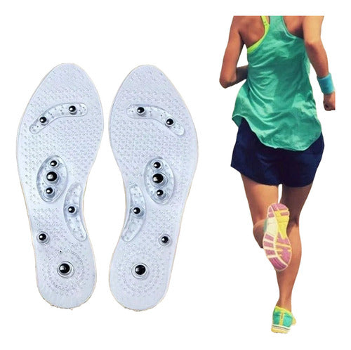 Magnetic Relaxing Bio Insoles for Foot Fatigue Comfort 0