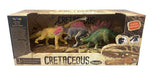 Wabro Cretaceous Set De Dinosaurios 3 Piezas Cuota 2