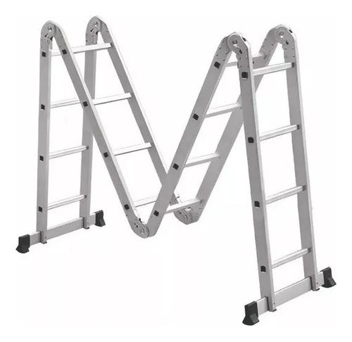 Shimura Articulated Ladder 4x4 Up to 4.75m 0