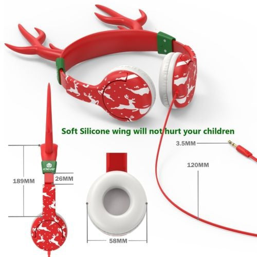 Iclever Volume Limiting Auriculares Para Niños Tablet Para N 3