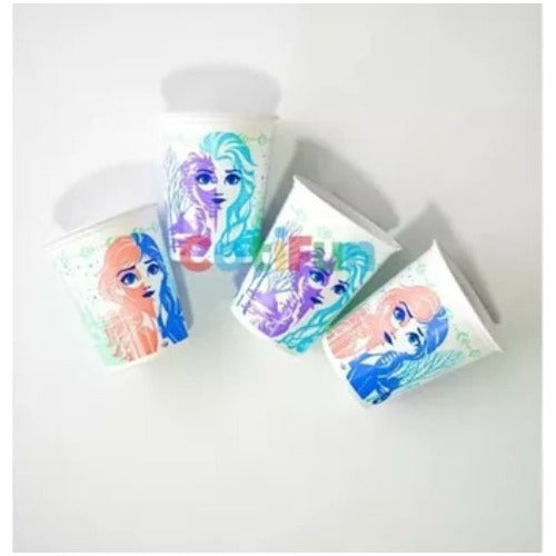 ES DIVERTIDO 8 Character Disposable Birthday Party Cups 1