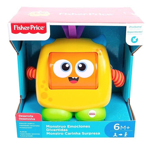 Monstruo Emociones Divertidas Fisher Price Muñeco Bebe 3en1 0