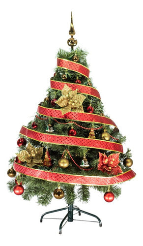 Christmas Tree Tronador Deluxe 1.80m with 60-Piece Decoration Kit 10